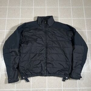 The North Face Men's Puffer Ski Jacket Bomber Gorpcore Black Size Med Polartec